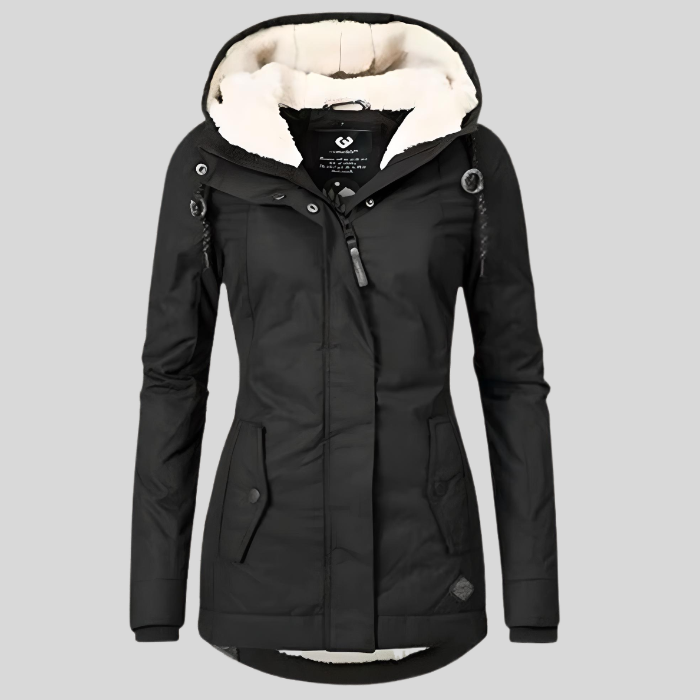 ModeParisienne® Maggie - Lange en Waterdichte Winterjas met Capuchon en Warme Voering