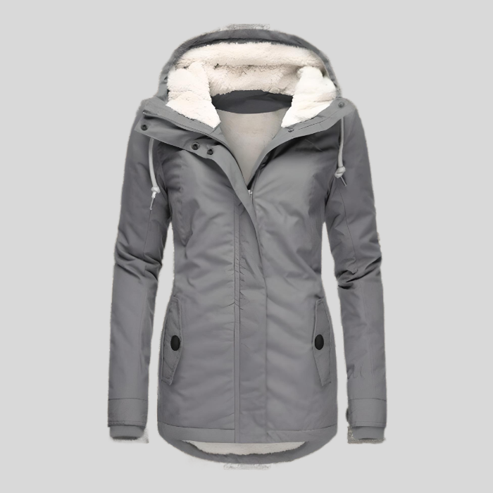 ModeParisienne® Maggie - Lange en Waterdichte Winterjas met Capuchon en Warme Voering