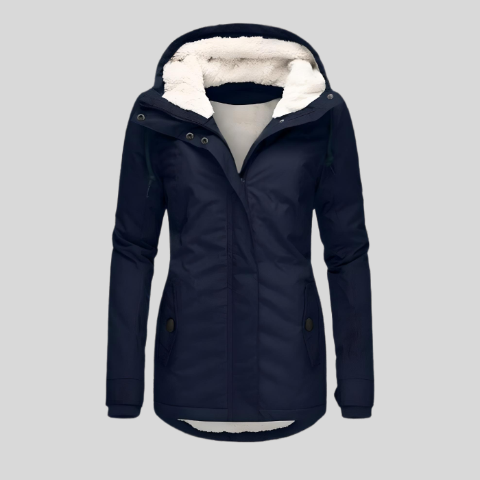 ModeParisienne® Maggie - Lange en Waterdichte Winterjas met Capuchon en Warme Voering