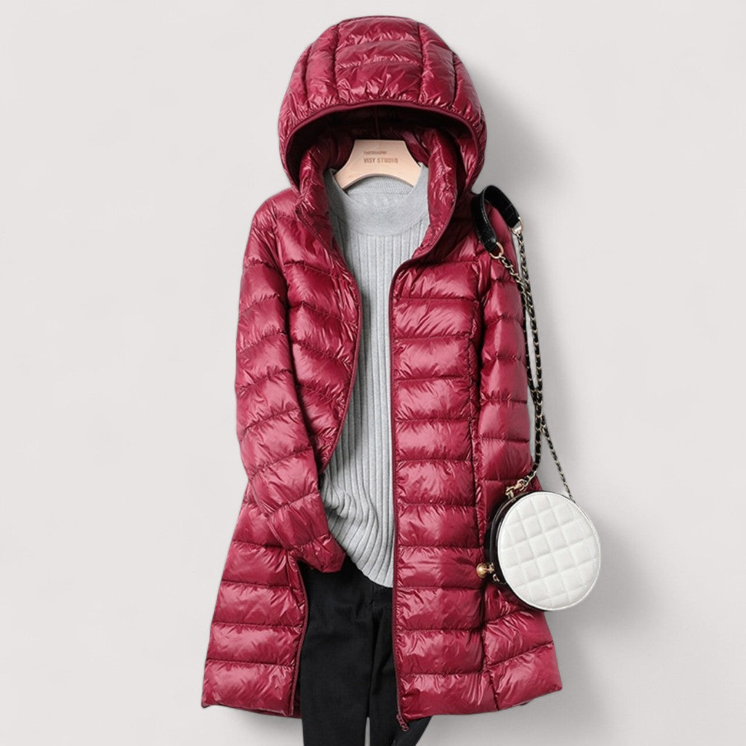 Mireille | Lichtgewicht Lange Pufferjas