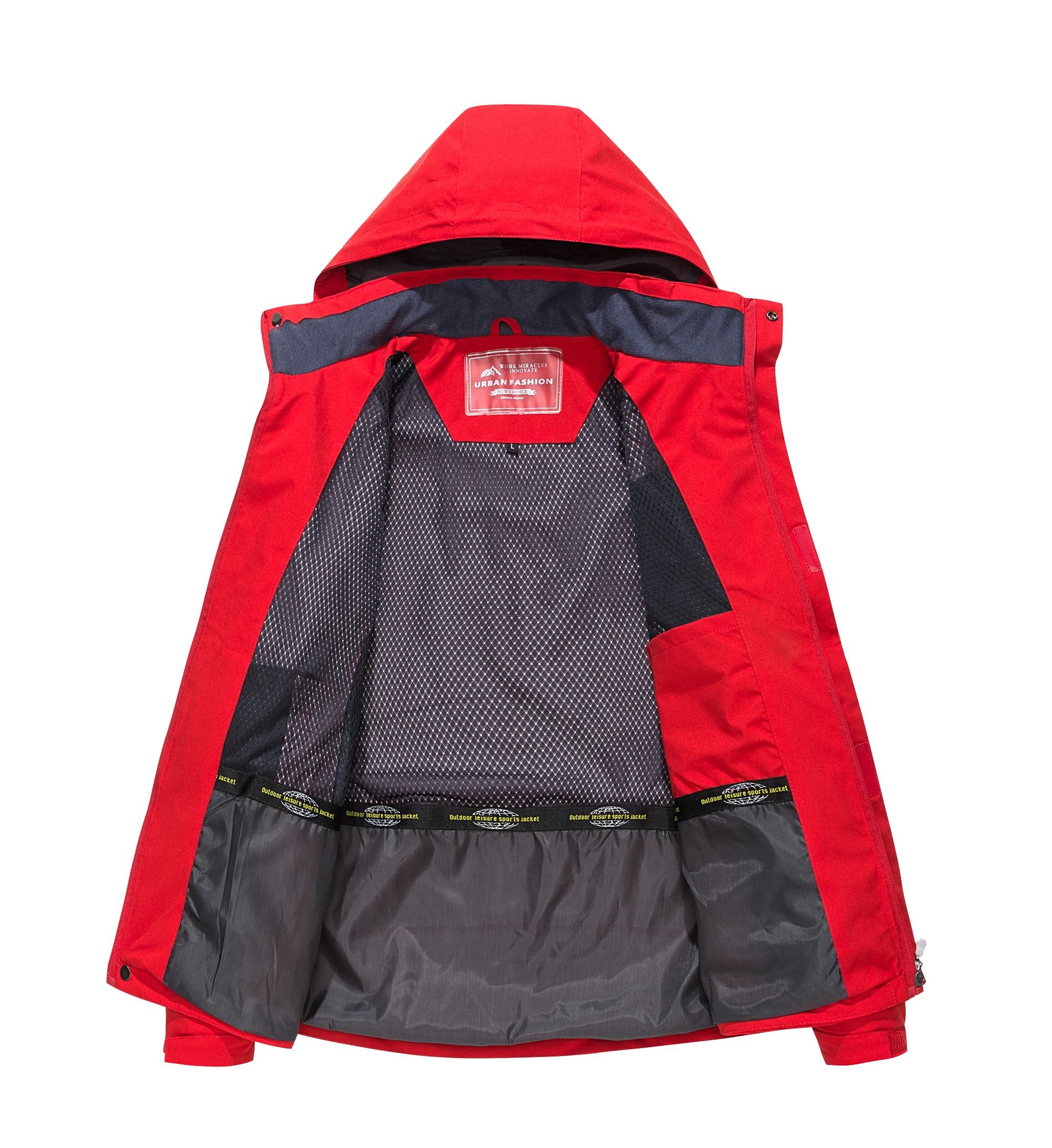 Men's Waterproof Hiking Jacket Large Size Windproof Windbreaker Camping Hunting Running Trekking Fishing Coat Men Outdoor