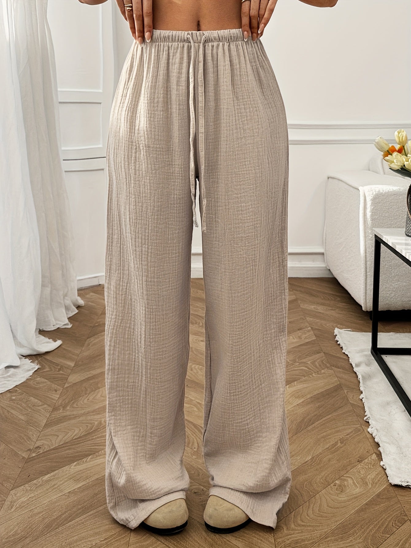 Emma | Comfortabele Rechte Broek Met Losse Pasvorm