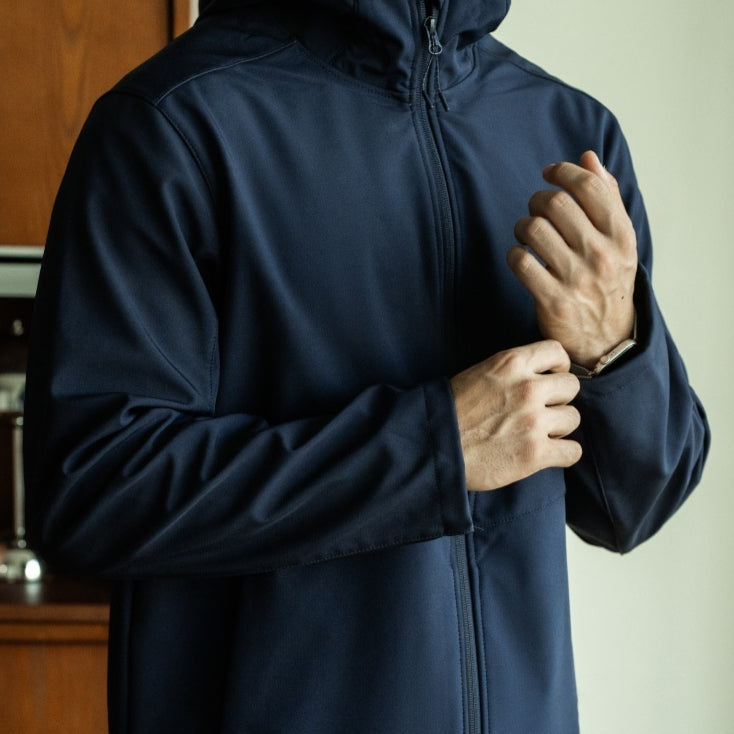 Male Versatile Windproof Jacket Polar Fleece Lining
