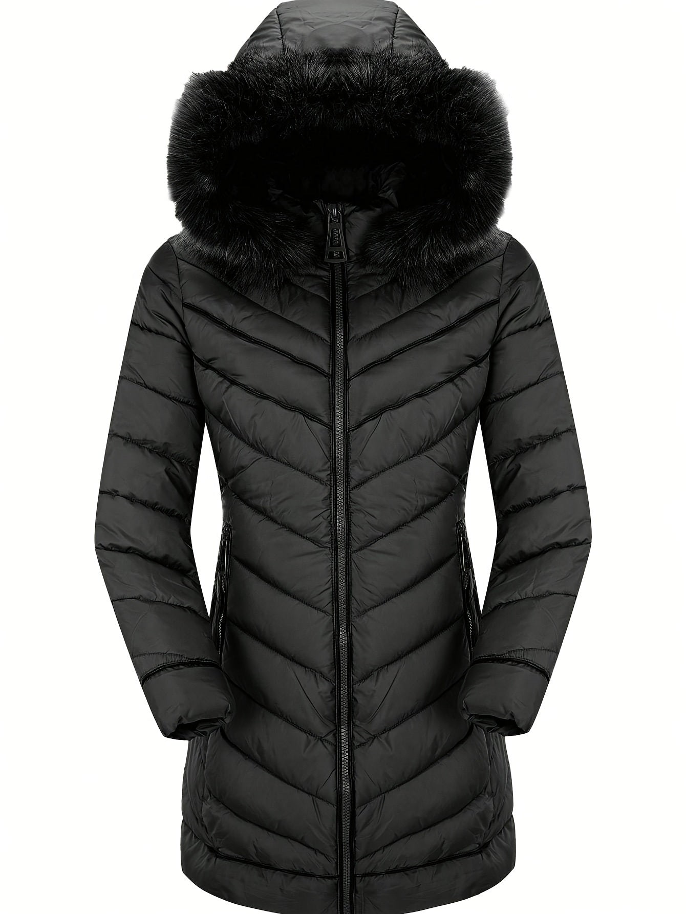 Jorien | Slim-Fit Winterjas Met Capuchon