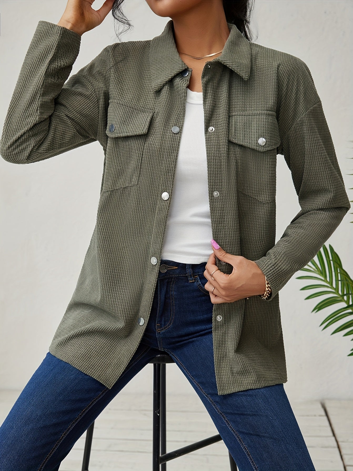 Dina | Comfortabel Loszittend Hemd