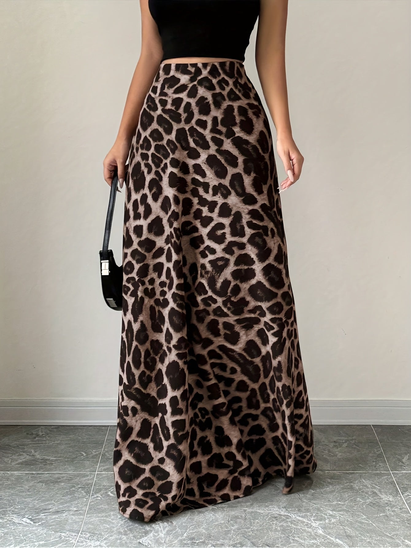 Lotte | Elegante Maxi-Rok Met Patroon