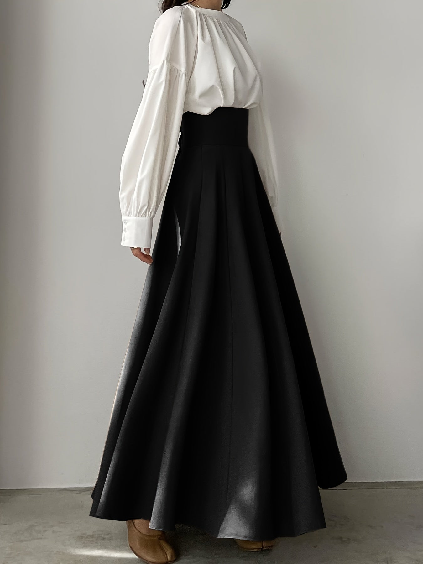 Charlotte | Midi-jurk met elegante high-waist pasvorm