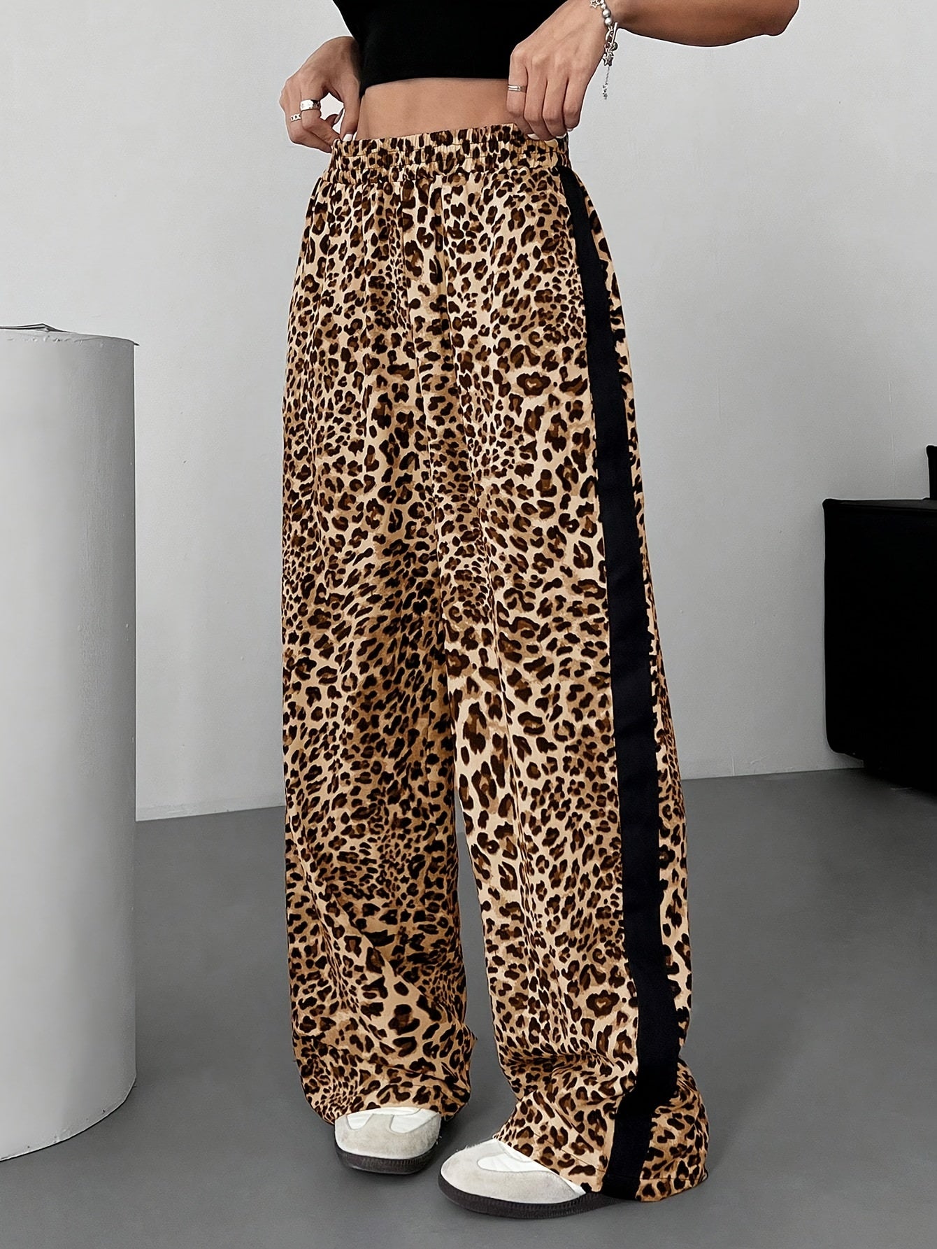 Gerda | Chic en Comfortabele Wijde Broek Met Print