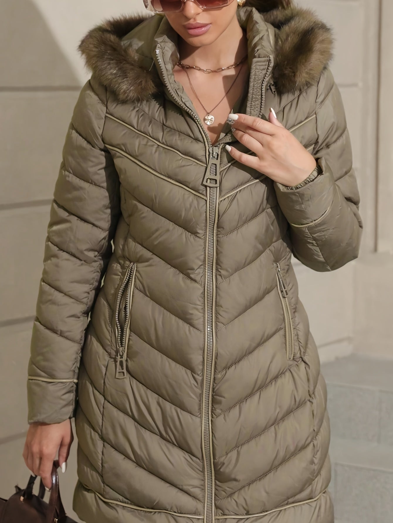 Jorien | Slim-Fit Winterjas Met Capuchon