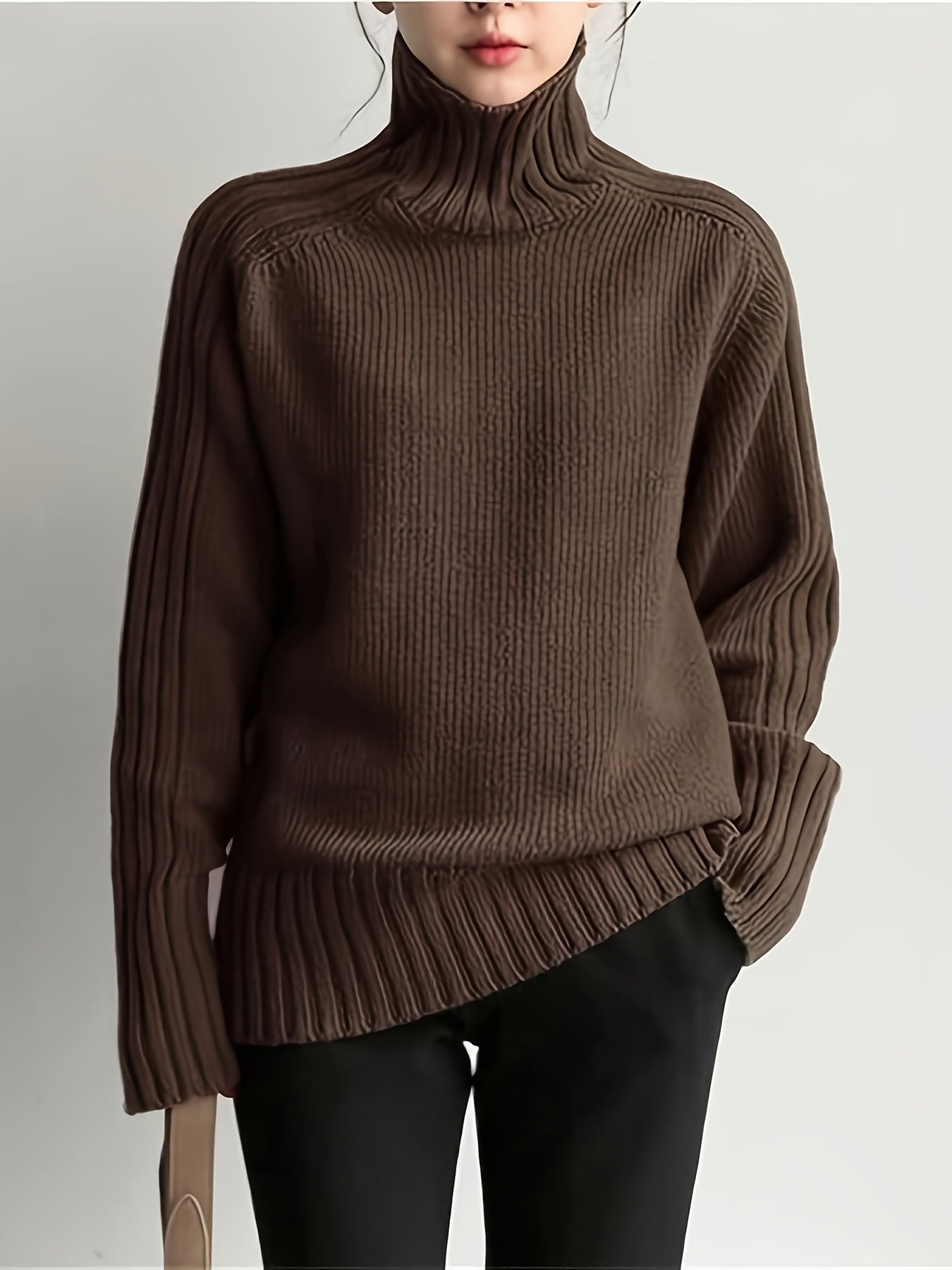 Lydia | Elegante Coltrui Met Hoge Nek