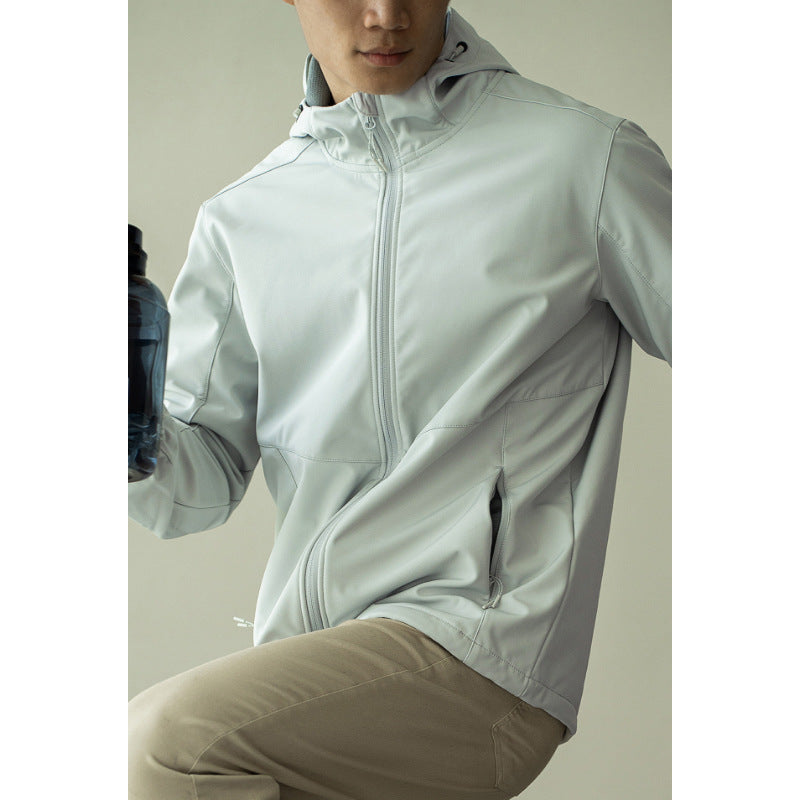 Male Versatile Windproof Jacket Polar Fleece Lining