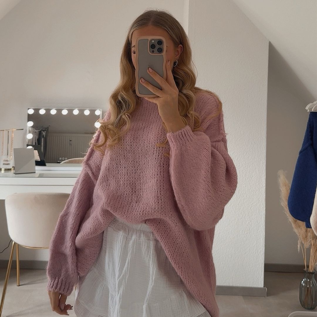 Hennie | Oversized Gebreide Trui met Losse Pasvorm
