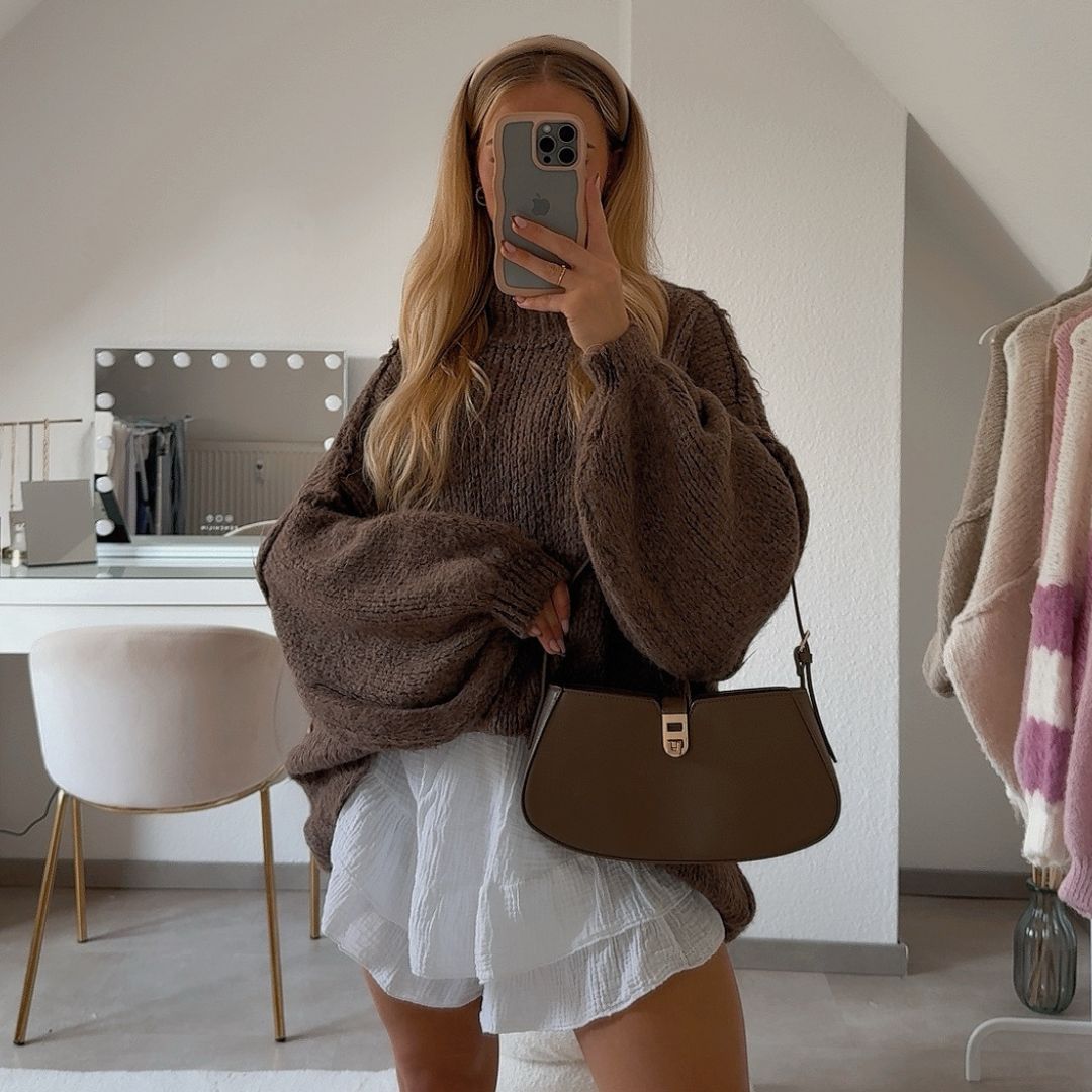 Hennie | Oversized Gebreide Trui met Losse Pasvorm