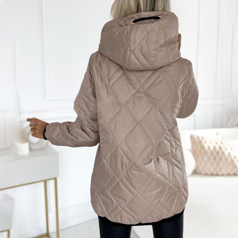 Quilted Hooded Winter Jacket